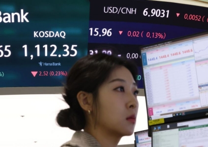 코스피 5500포인트 돌파…반도체주 강세