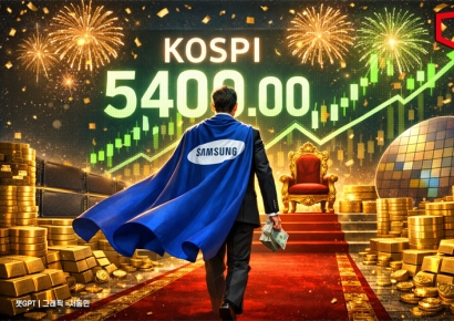 코스피 5400 최초 돌파…삼성전자 17만전자 등극