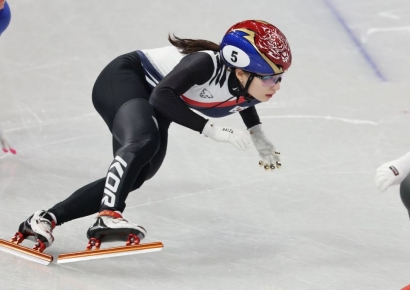 여전히 높은 500m의 벽…쇼트트랙 최민정·김길리 메달 사냥 실패
