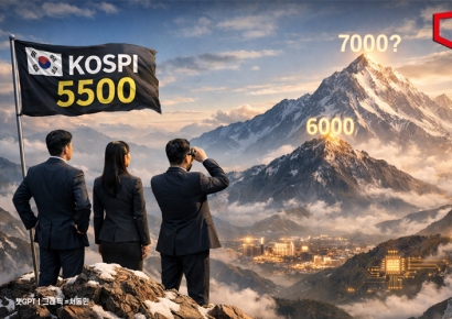5500 찍은 코스피…"6000 고지 보인다"