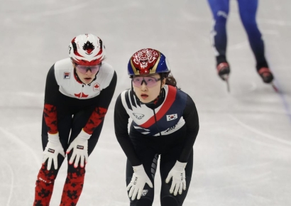 최민정·김길리·노도희 쇼트트랙 1000m 예선 통과…8강 진출