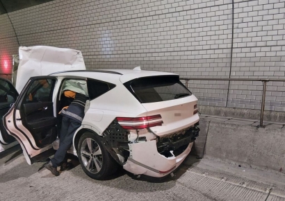30대 만취 운전자, 거제 양정터널서 추돌사고 … 40대 사망