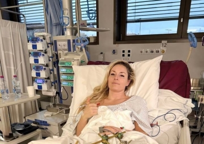 출발 13초 만에 넘어져 긴급 이송…'스키 여제' 린지본, 네번째 수술 성공적 