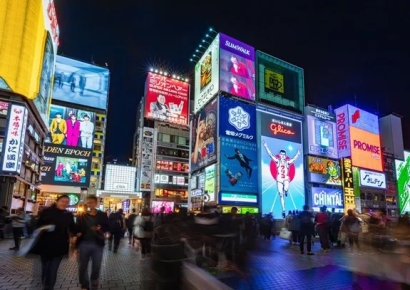 日오사카 도톤보리 흉기 난동…10대 1명 사망·2명 부상