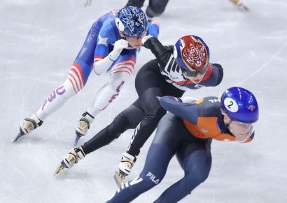 김길리 쇼트트랙 여자 1000m 동메달…막판 역주 눈길