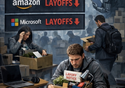 "AI 공습 시작됐다" 전세계 테크기업 해고 직원 급증…올해 가속화