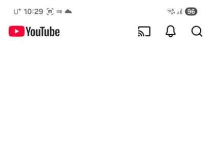 유튜브 "문제가 발생했습니다" 접속 오류 발생
