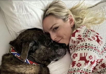 "인생서 가장 힘든 순간"…美 '스키 여제' 쓰러진 날, 반려견도 쓰러져