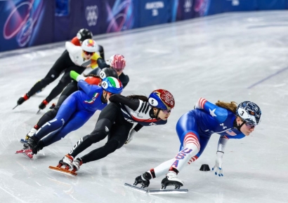 [속보]韓쇼트트랙 남자 5000m 계주 은메달