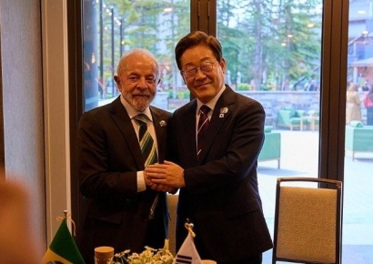 룰라 브라질 대통령, 李대통령과 정상회담