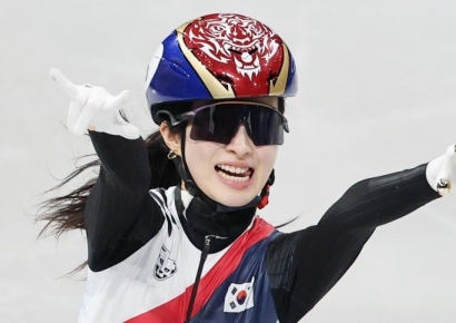 '韓 유일한 다관왕' 김길리, 동계올림픽 한국선수단 첫 MVP 영예