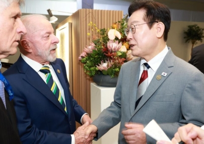 '소년공 닮은꼴' 李대통령·룰라 정상회담…에너지·방산 등 MOU 체결