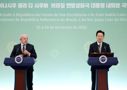 李대통령 "韓·브라질 '4개년 행동계획' 채택…전략적 동반자 관계 격상"