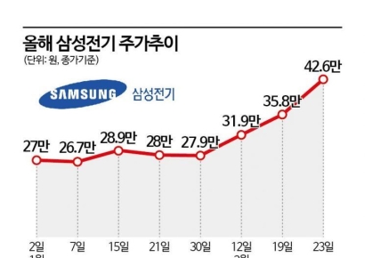 [이주의 관.종]삼성전기, 메모리만큼 주목받는 MLCC 강자