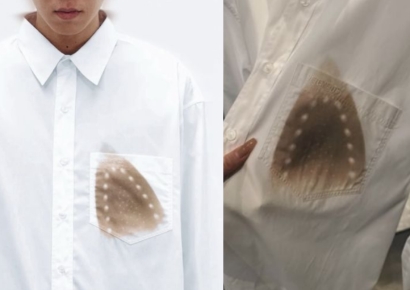 다림질하다 태운 셔츠가 160만원?…그래도 불티