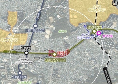 서울시, 신대방지구 지구단위계획 변경…용적률·최고 높이 등 완화