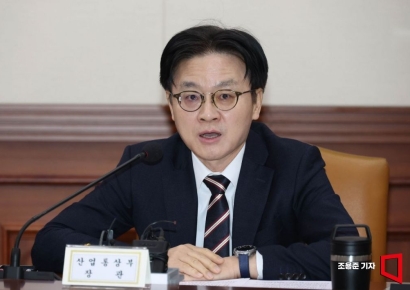 [포토] 대산 프로젝트 관련 발언하는 김정관 장관