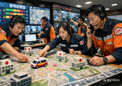 중증응급환자 발생 시 '광역상황실'서 이송병원 직접 선정