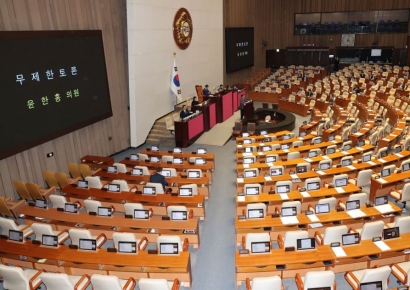 상법개정안, 국회 본회의 통과…국힘, 법왜곡죄 필버 돌입