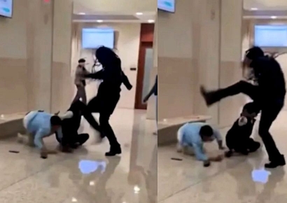 "누구라도 그랬을 것"vs"폭력 정당화 안돼"…아들 살해범과 마주친 아버지, 무차별 폭행