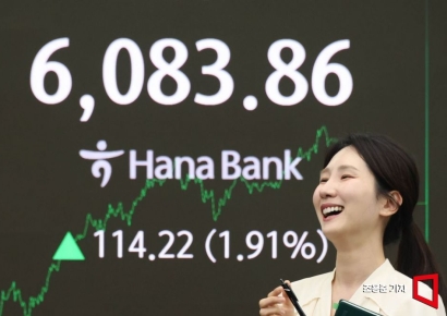 [포토] '밝은 코스피'