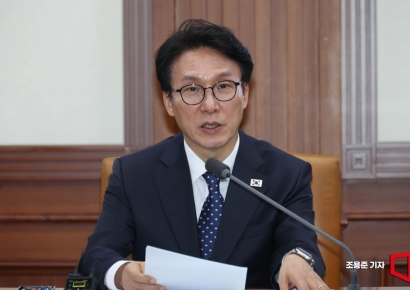 [포토] 대테러업무 혁신 TF에 발언하는 김민석 총리