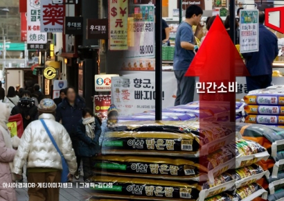 올해 민간소비 상승국면 진입… 한은 "취약한 경제에 지갑 빨리 닫힐수도"