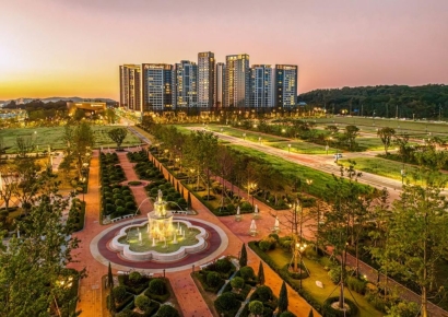 5세대 하이엔드 주거 기준 제시한 DK아시아 ‘로열파크씨티’