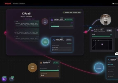 [MWC26]KT, 로봇 플랫폼 'K RaaS' 공개…피지컬 AI 구현 실증