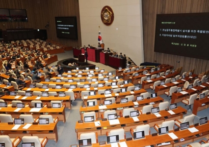 [속보]국회, 전남광주통합특별시 특별법 통과…40년 만에 행정통합