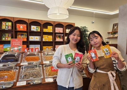 [K콩 산업]④향토음식 '콩튀김' 재해석한 간식 콩부각…"대전서 콩드슈"