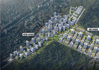 강북 오패산 노후주거지 7551가구 숲세권 대단지로 재탄생