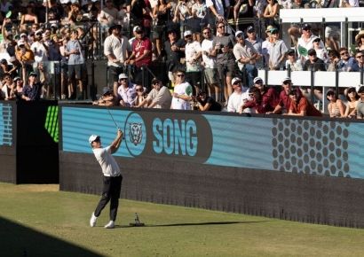 송영한, 공동 3위…'감 잡았어'