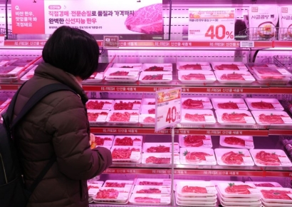 사육수 줄고 환율 오르고…소고기값 천정부지