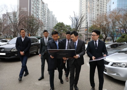 송치영 포스코이앤씨 사장, 신반포 19·25차 방문…수주 총력전 채비