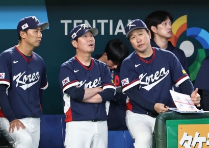 [속보]류지현호, WBC 2차전 일본에 6대8 역전패