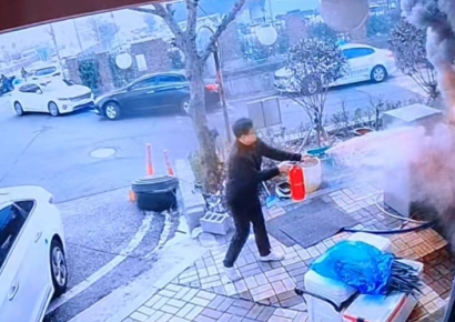"연기 보니 몸이 먼저 반응"…쉬는 날 화재 진압한 소방관 부부