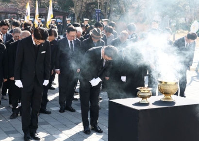 이장우 대전시장 "3.8민주의거...소중한 민주주의의 자산"