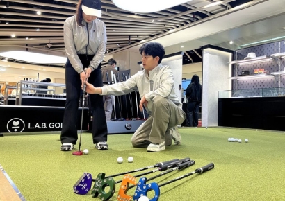 “퍼팅의 과학을 만나다”… 제로토크 퍼터 ‘랩 골프’ 롯데百 부산본점 상륙