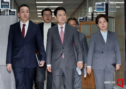 [포토] 최고위 참석하는 장동혁