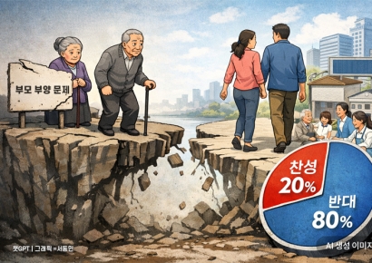 "부모는 자식이 모셔야" 이젠 옛말…국민 5명중 1명만 찬성