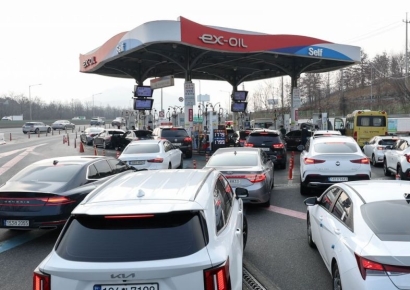 [포토] 저렴한 주유소 찾아 나선 운전자들