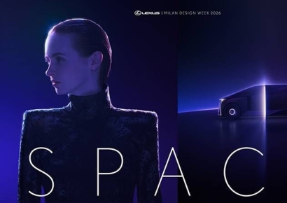 렉서스, 밀라노 디자인위크에 'LS 콘셉트' 작품 출품