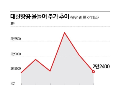 [이주의 관.종]이란발 난기류에 흔들린 대한항공 