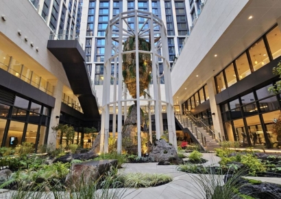 롯데건설, '아시아 디자인 프라이즈' 2관왕…실버 정원·ESG 놀이터 호평