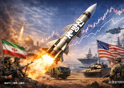 미-이란 전쟁 길어지면 '돈벼락'?…하락장에도 주가 47% 뛴 'K-방산'