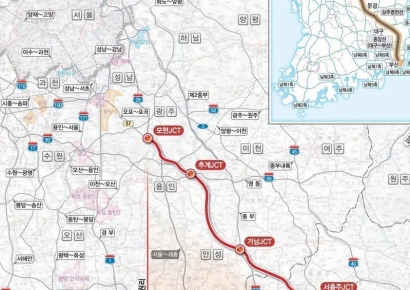 경기 남부 교통 판 바뀐다… 용인~충주 고속도로 수혜 ‘안성 아양 금성백조 예미지’