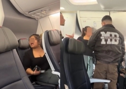 "30초밖에 안 틀었다" 기내 헤드폰 착용 거부하며 난동 부린 승객의 최후