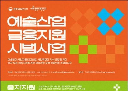 Culture Ministry Launches New Policy Financing for Arts Enterprises: 43.75 Billion Won in Loans and Guarantees