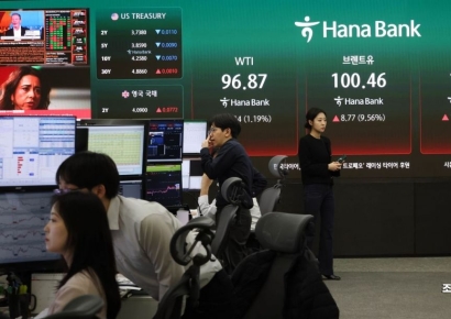 [포토] 다시 오르는 국제유가